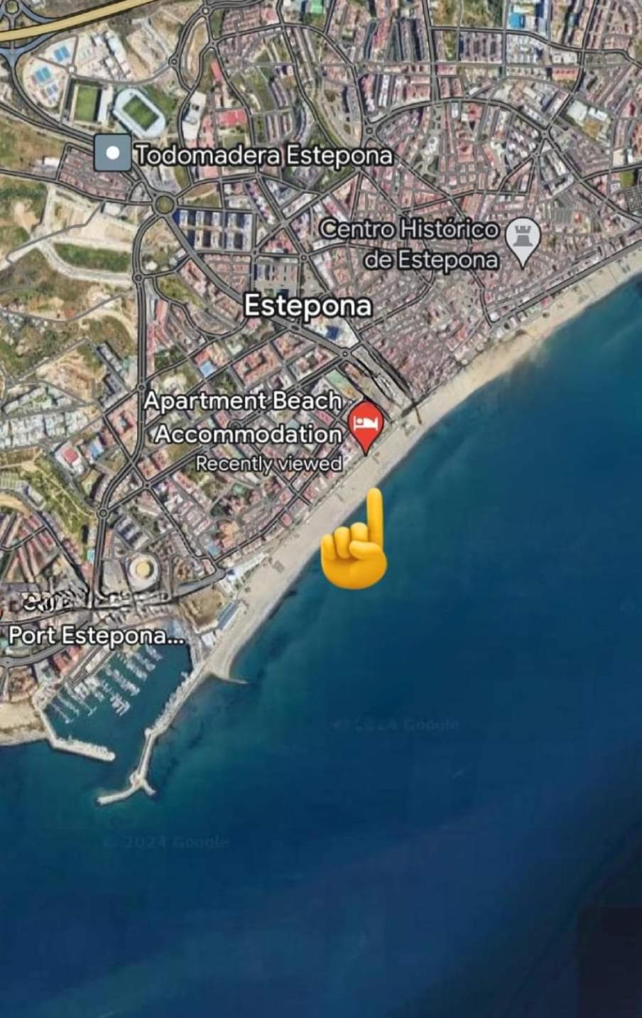 Apartment Beachfront Accommodation Estepona Exterior foto